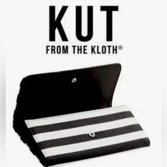 Kit From The Kloth Striped Wallet - Picture 1 of 7